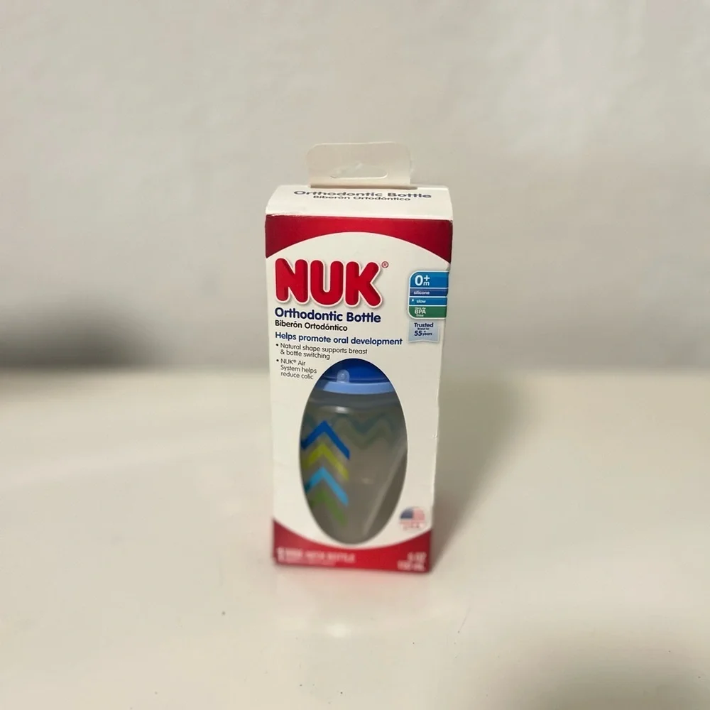NUK Orthodontic Baby Bottle 5 oz